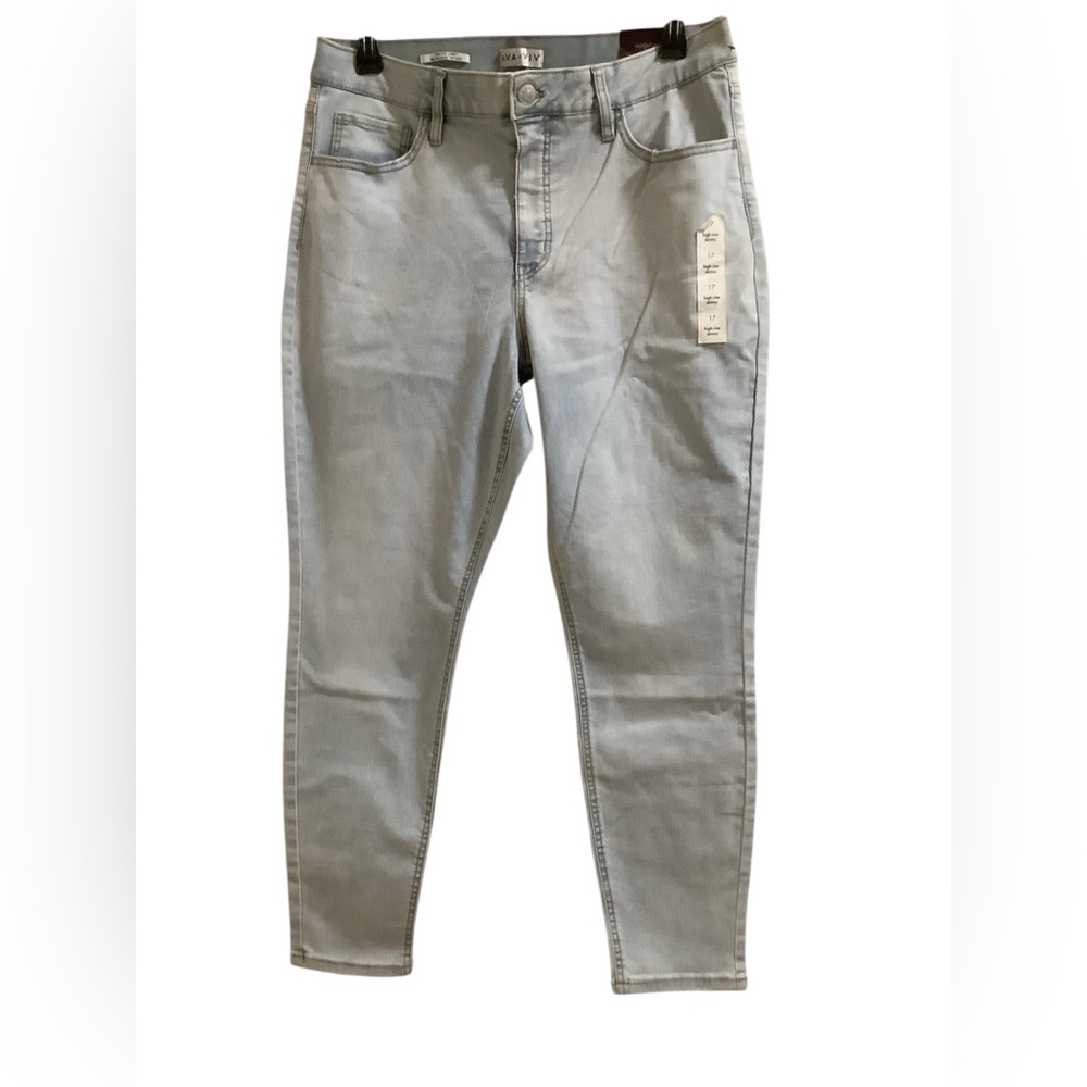 Ava & Viv High Rise Light Blue Jeans